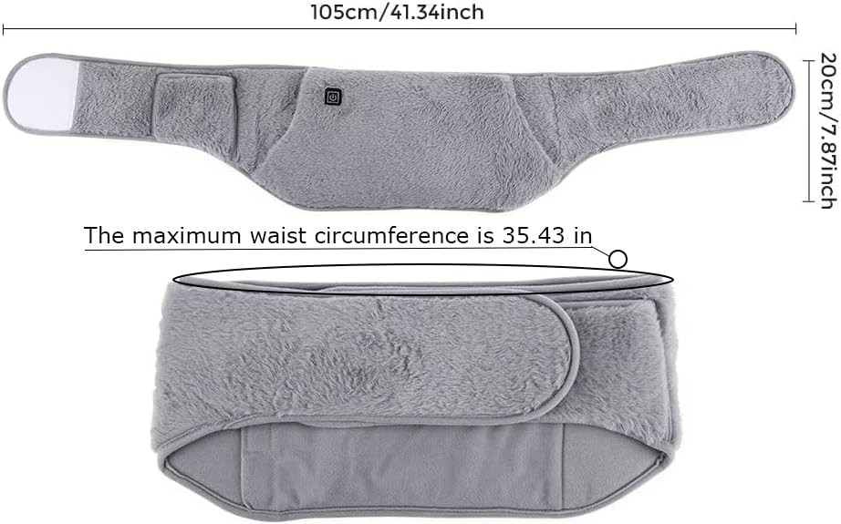 3-in-1 Heating Waist Belt: Heating Pad to Soothe Back & Period Cramps