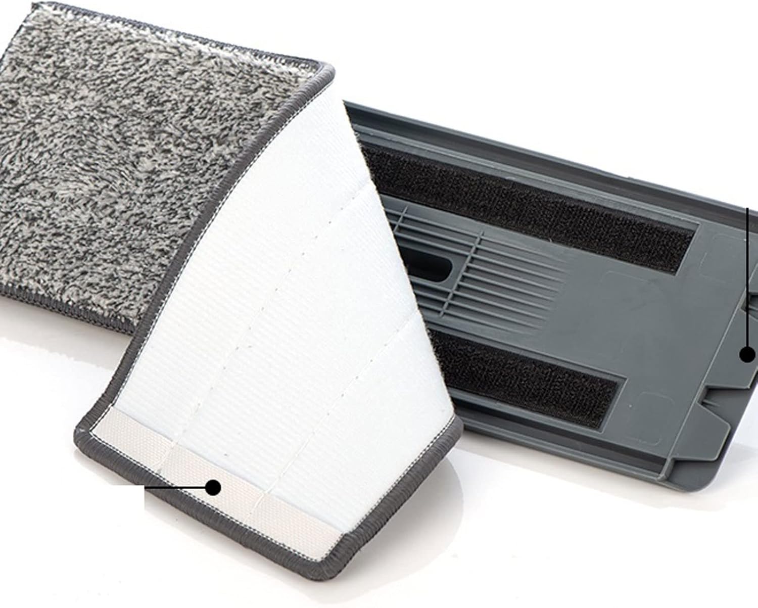 Mops For Cleaning Floors 1pc Hand Free Flat Floor Mop And Bucket Set For Professional Home Floor Cleaning System With Washable Microfiber Pads for Hardwood Beauty Comes