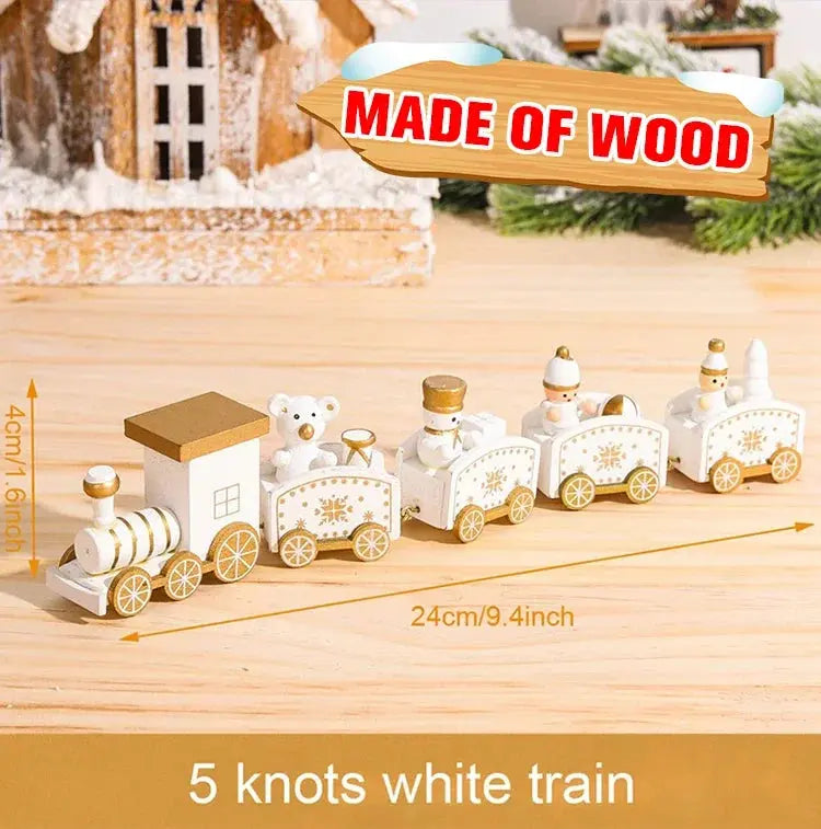 Christmas Train Merry Christmas Decorations For Home 2025 Cristmas Ornament Xmas Navidad Noel Gifts Happy New Year 2026 Gifts Nuvio