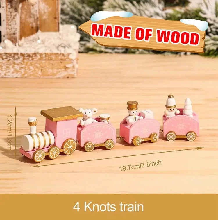 Christmas Train Merry Christmas Decorations For Home 2025 Cristmas Ornament Xmas Navidad Noel Gifts Happy New Year 2026 Gifts Nuvio