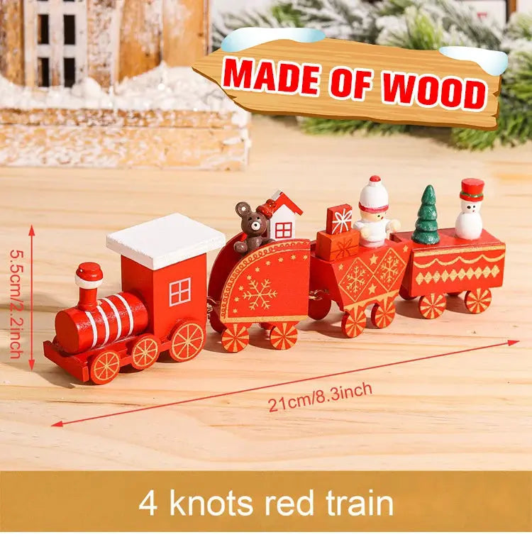 Christmas Train Merry Christmas Decorations For Home 2025 Cristmas Ornament Xmas Navidad Noel Gifts Happy New Year 2026 Gifts Nuvio
