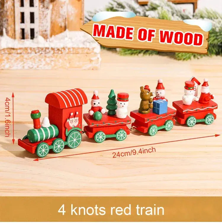 Christmas Train Merry Christmas Decorations For Home 2025 Cristmas Ornament Xmas Navidad Noel Gifts Happy New Year 2026 Gifts Nuvio