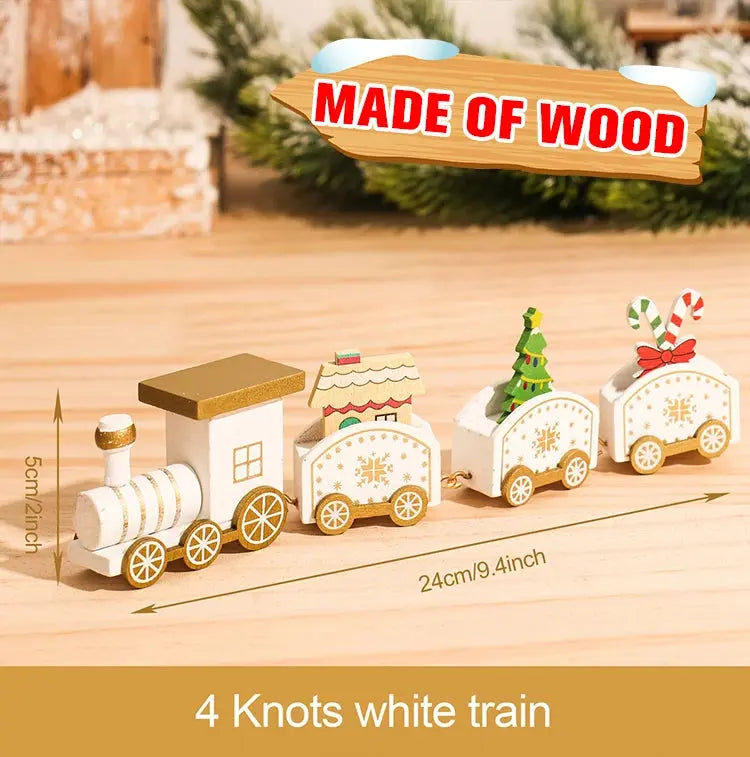 Christmas Train Merry Christmas Decorations For Home 2025 Cristmas Ornament Xmas Navidad Noel Gifts Happy New Year 2026 Gifts Nuvio
