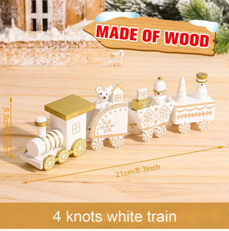 Christmas Train Merry Christmas Decorations For Home 2025 Cristmas Ornament Xmas Navidad Noel Gifts Happy New Year 2026 Gifts Nuvio