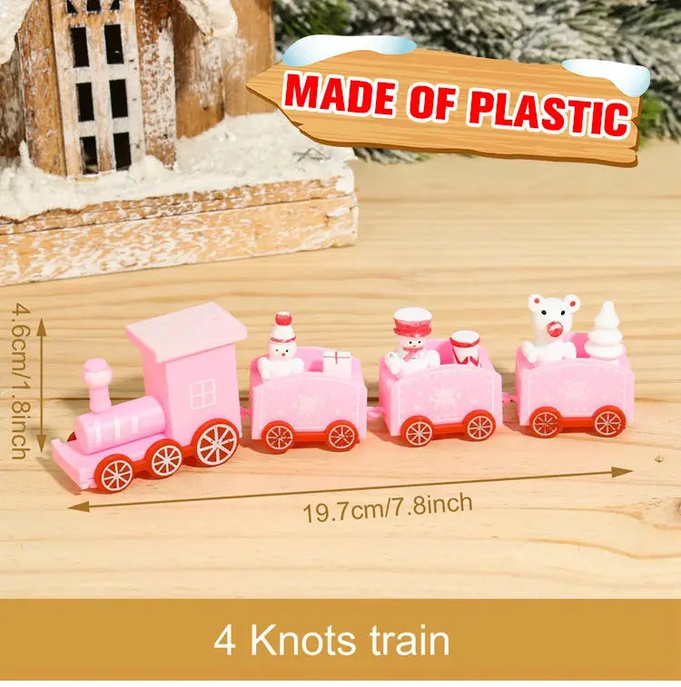 Christmas Train Merry Christmas Decorations For Home 2025 Cristmas Ornament Xmas Navidad Noel Gifts Happy New Year 2026 Gifts Nuvio
