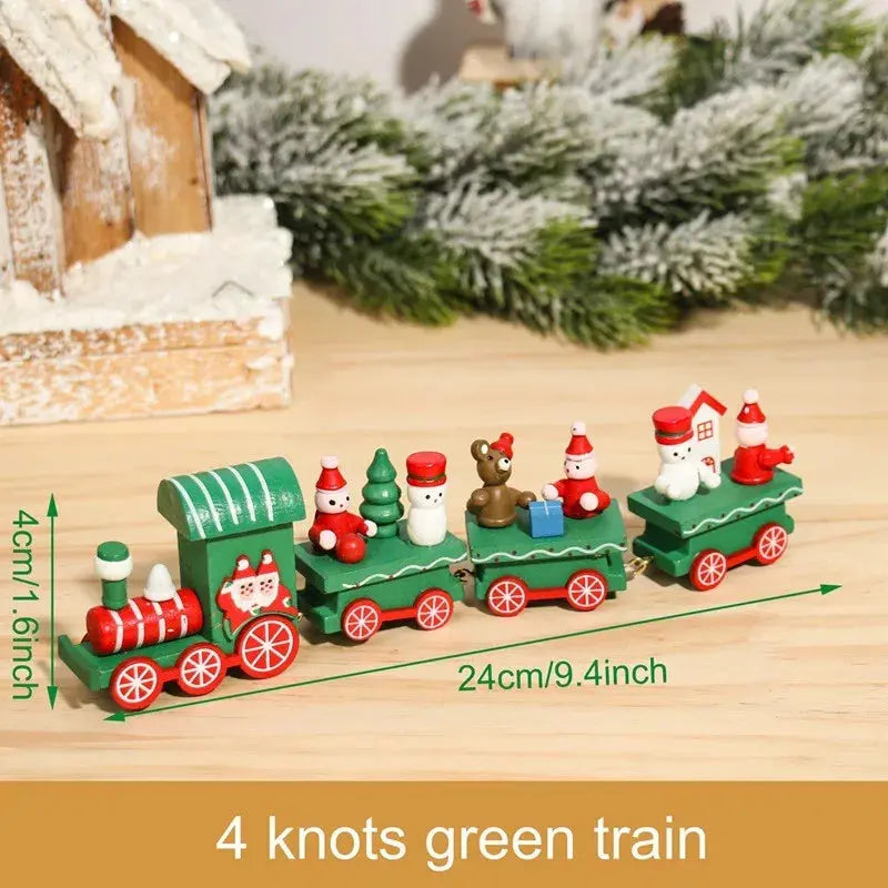 Christmas Train Merry Christmas Decorations For Home 2025 Cristmas Ornament Xmas Navidad Noel Gifts Happy New Year 2026 Gifts Nuvio