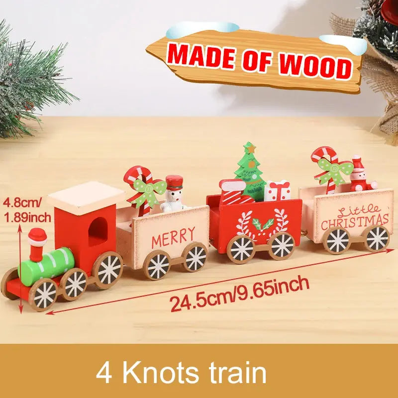 Christmas Train Merry Christmas Decorations For Home 2025 Cristmas Ornament Xmas Navidad Noel Gifts Happy New Year 2026 Gifts Nuvio