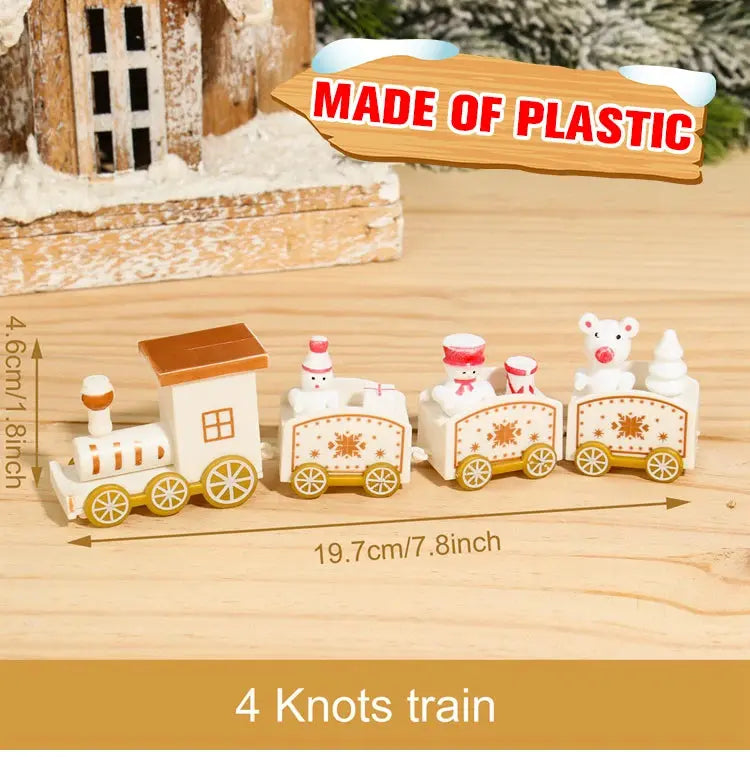 Christmas Train Merry Christmas Decorations For Home 2025 Cristmas Ornament Xmas Navidad Noel Gifts Happy New Year 2026 Gifts Nuvio