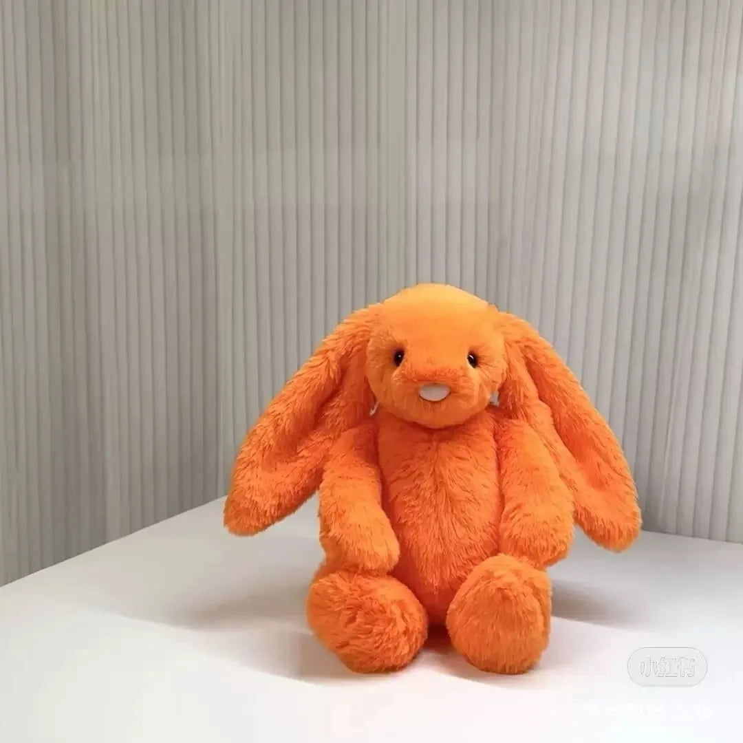 Christmas Bunny Plush Toy, Plush Doll Holding A Birthday Cake, Cute Cartoon Gift Doll, Birthday Present, Christmas Present. Nuvio