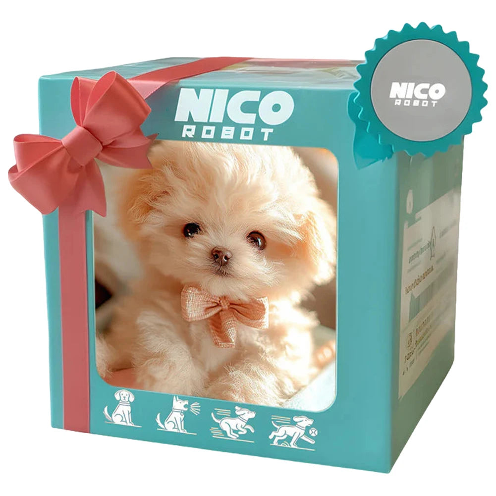 Interactive Plush Puppy Dog Toy Electronic Robot Dog Walking Barking Wagging Tail My Realistic Robot Puppy Cute Soft Toy for Kid Nuvio