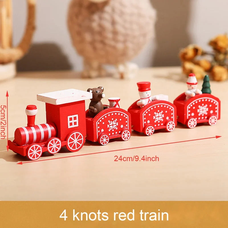 Christmas Train Merry Christmas Decorations For Home 2025 Cristmas Ornament Xmas Navidad Noel Gifts Happy New Year 2026 Gifts Nuvio
