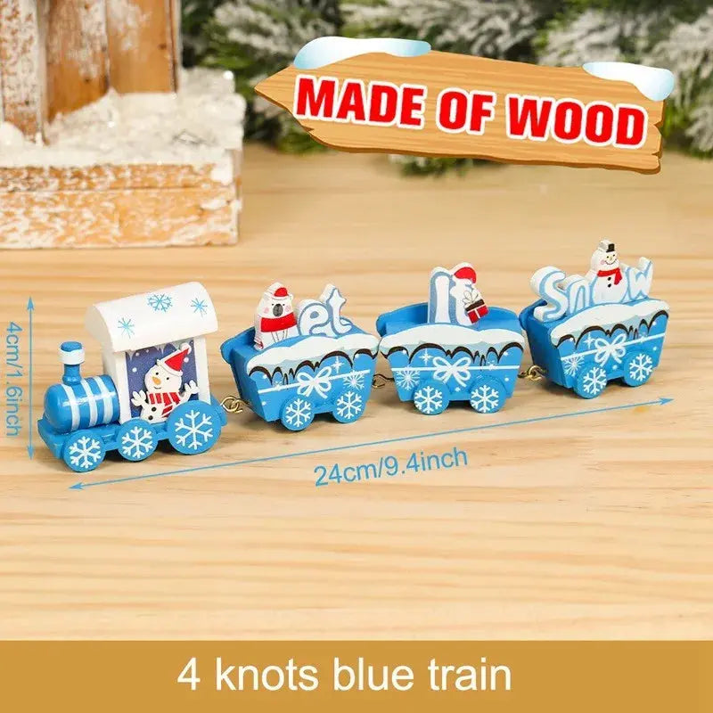 Christmas Train Merry Christmas Decorations For Home 2025 Cristmas Ornament Xmas Navidad Noel Gifts Happy New Year 2026 Gifts Nuvio