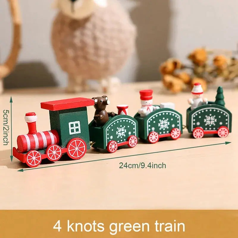 Christmas Train Merry Christmas Decorations For Home 2025 Cristmas Ornament Xmas Navidad Noel Gifts Happy New Year 2026 Gifts Nuvio