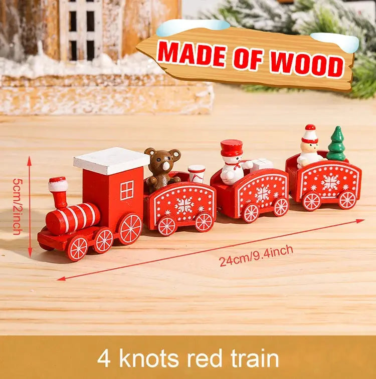 Christmas Train Merry Christmas Decorations For Home 2025 Cristmas Ornament Xmas Navidad Noel Gifts Happy New Year 2026 Gifts Nuvio