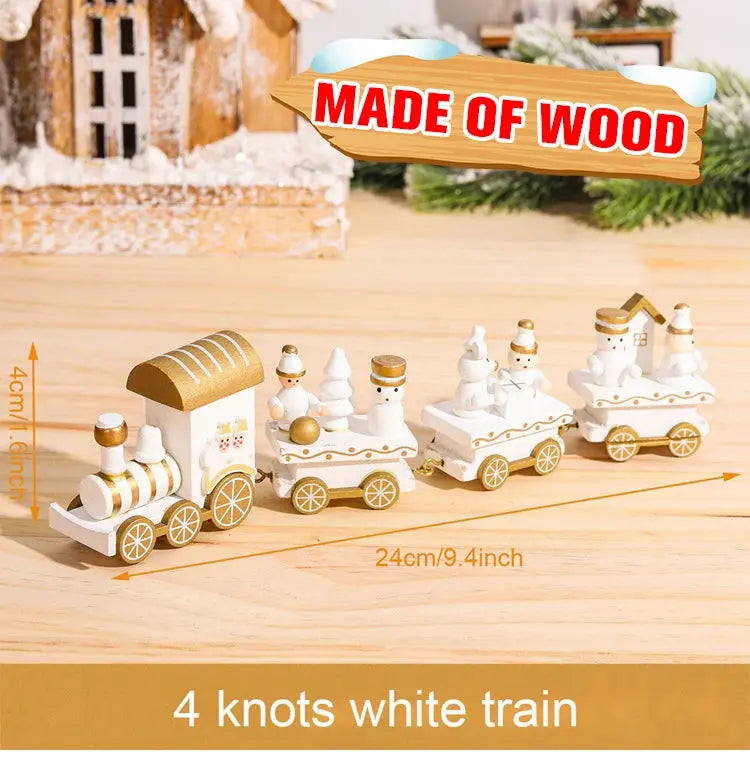 Christmas Train Merry Christmas Decorations For Home 2025 Cristmas Ornament Xmas Navidad Noel Gifts Happy New Year 2026 Gifts Nuvio