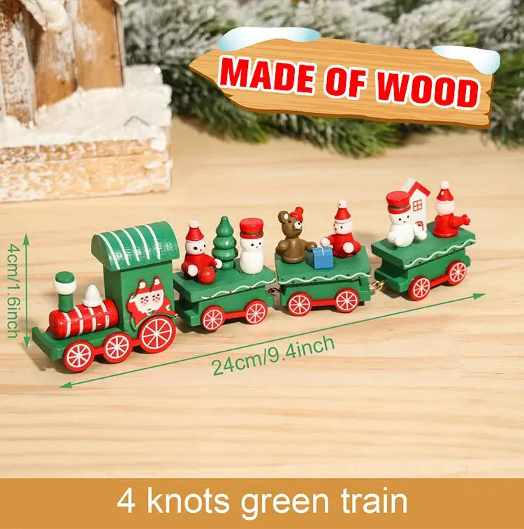 Christmas Train Merry Christmas Decorations For Home 2025 Cristmas Ornament Xmas Navidad Noel Gifts Happy New Year 2026 Gifts Nuvio