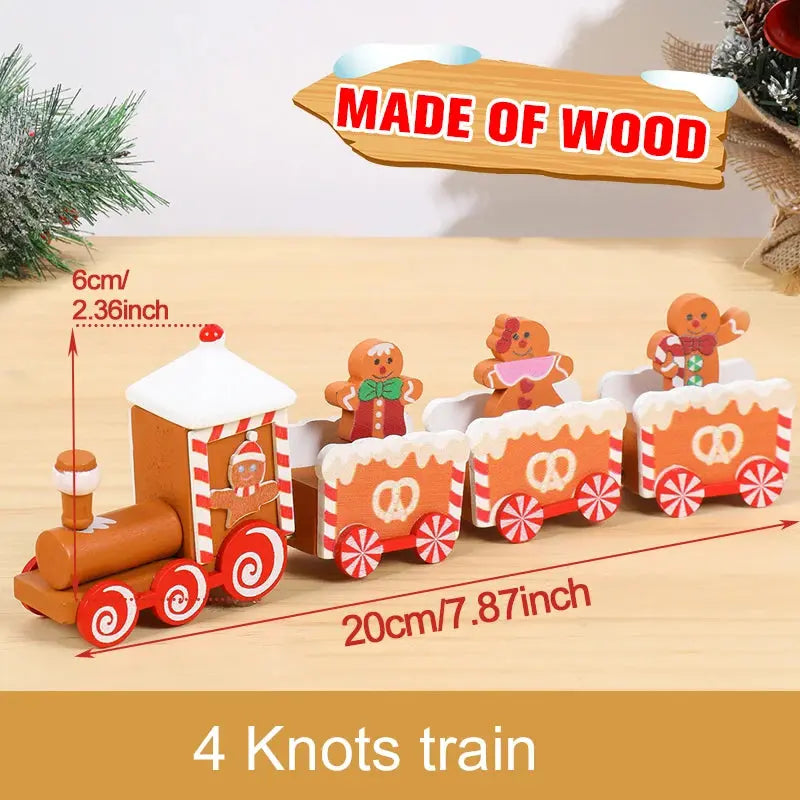 Christmas Train Merry Christmas Decorations For Home 2025 Cristmas Ornament Xmas Navidad Noel Gifts Happy New Year 2026 Gifts Nuvio
