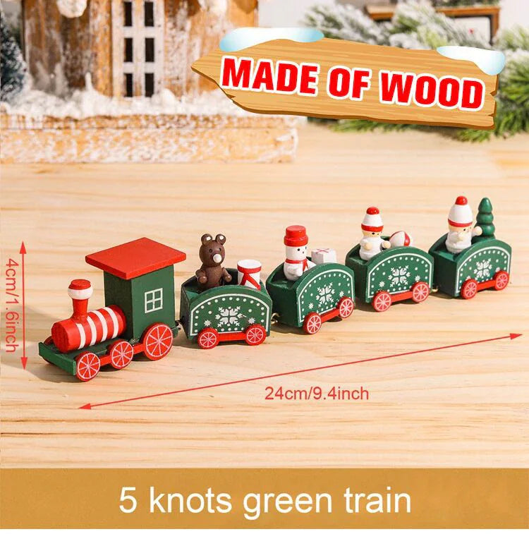 Christmas Train Merry Christmas Decorations For Home 2025 Cristmas Ornament Xmas Navidad Noel Gifts Happy New Year 2026 Gifts Nuvio